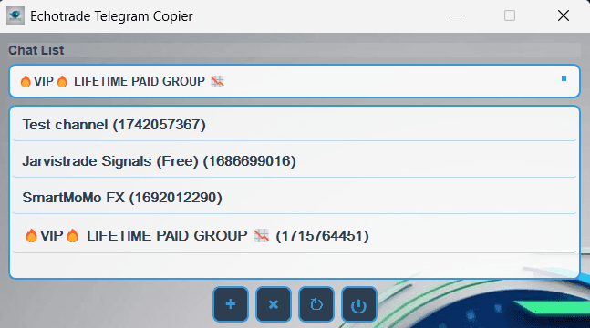 EchoTrade Telegram Copier screenshot 1