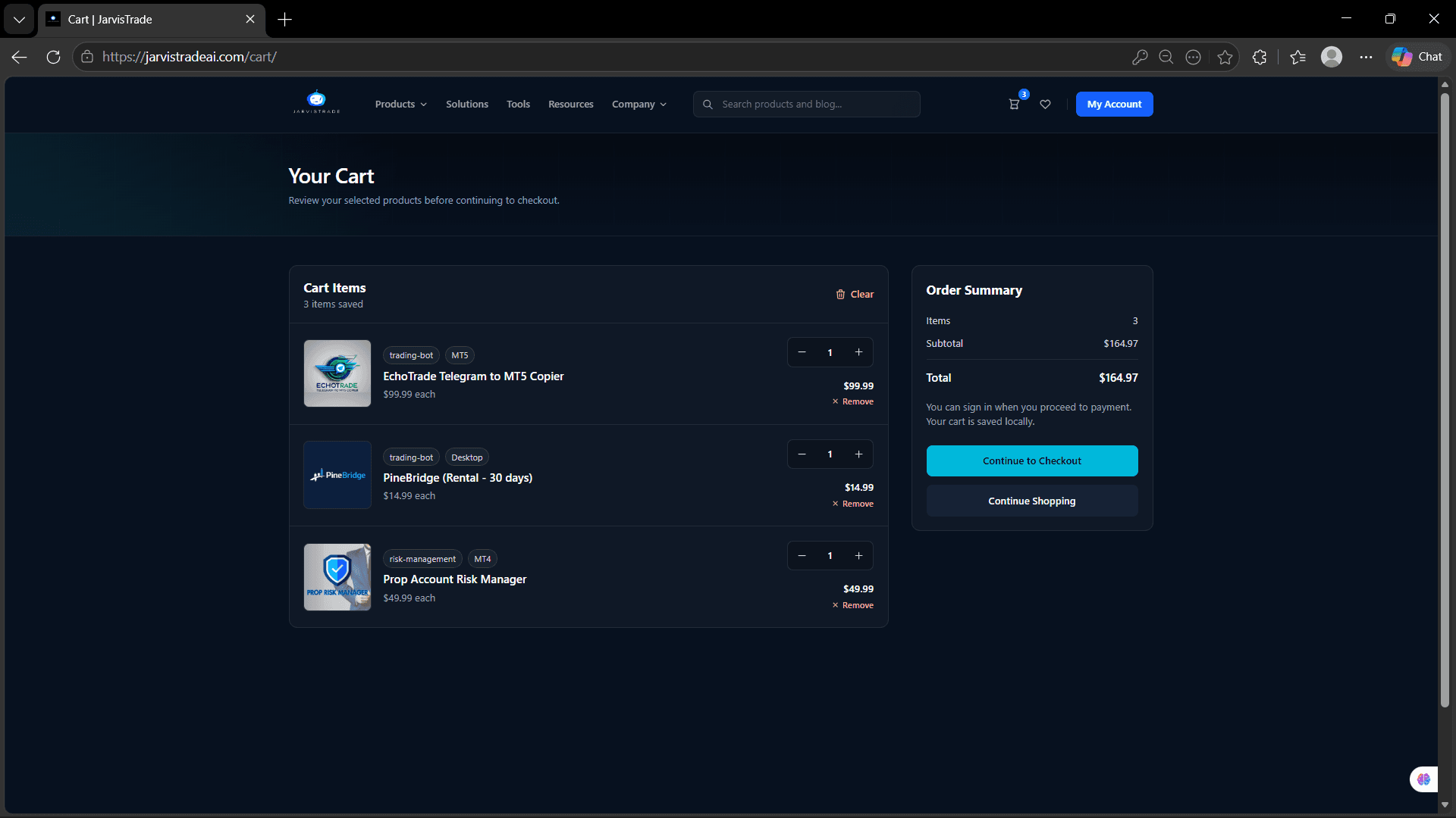 JarvisTrade screenshot 2