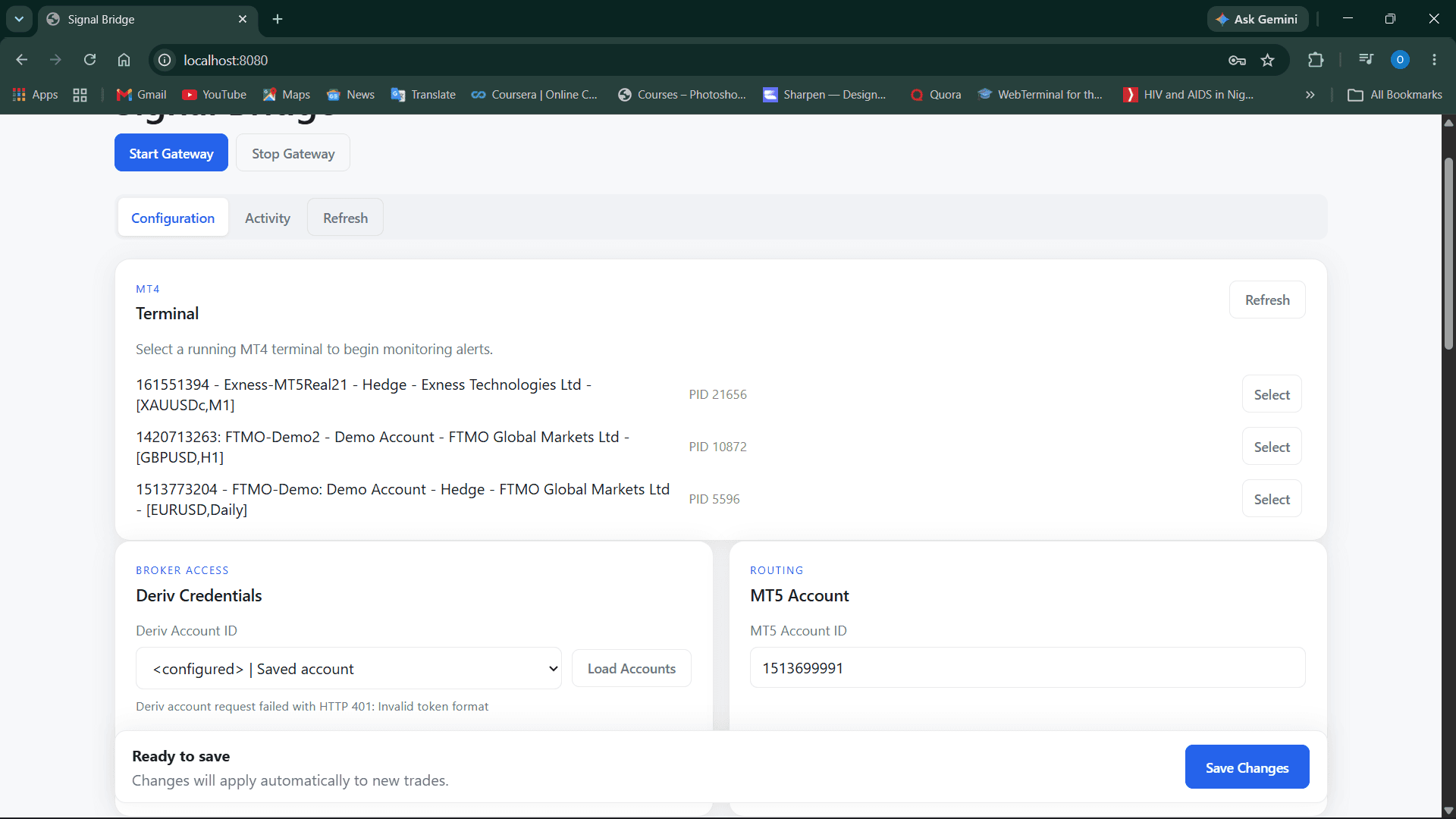 MT4 Binary Options Signal Bridge screenshot 1